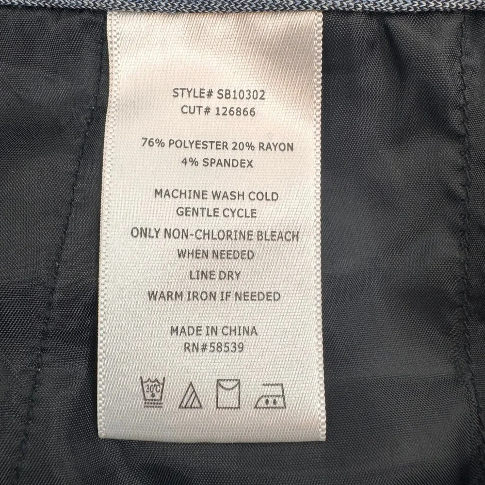 Kut from the‎ Kloth Dress Pants Womens 4 Gray SB10302 Straight Leg Mid Rise Work